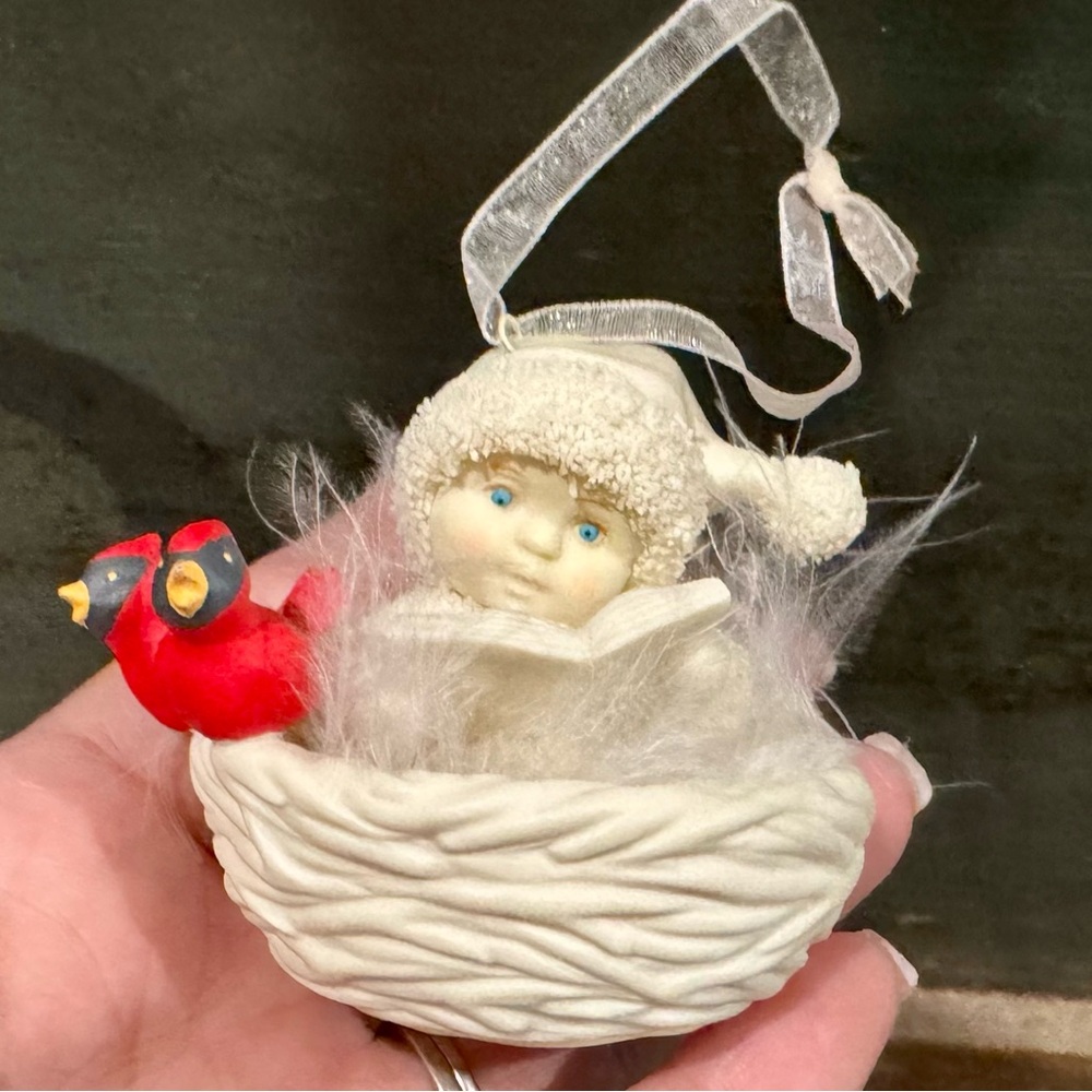 Department 56 birds of a feather snowbabies ornament